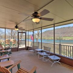 Scenic Riverview Getaway with Screened Porch!