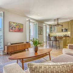 Style in Cannes-Beautiful Apt-5 mins stroll to Festival-Beach-Port