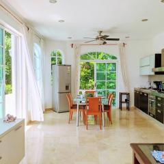 3br PHouse Rooftop terrace with plunge pool and ocean view walk to beach 5th ave and Cozumel Ferry