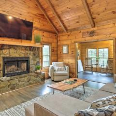Blue Ridge Cabin with Hot Tub, Fire Pit, and Game Room