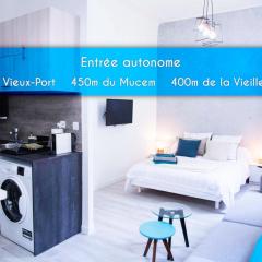Studio Cathédrale Vieux-Port - Mucem - Vieille Charité