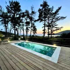 Villa piscine Sagone Paradise avec magnifique vue mer