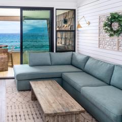 Direct Oceanfront Views Modern Penthouse in Paradise