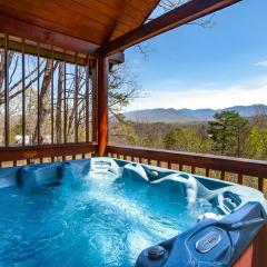Constellation Station View Hot Tub Fireplace