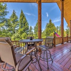Quiet Ruidoso Cabin with Deck and Private Hot Tub
