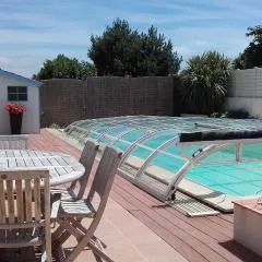 Villa bord de mer spacieuse piscine chauffé privative