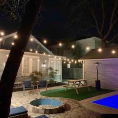 Pershing Place: Historic home with heated spa/pool by Zoo, Pearl, Golf, Witte