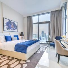 Sunlit Studio at Golf Promenade 2A DAMAC Hills By Deluxe Holiday Homes