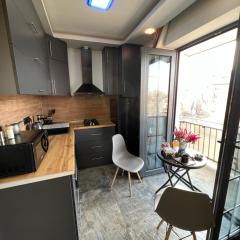 Designed Apartment with French Balcony SELF CHECK IN