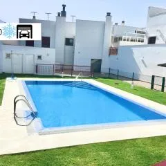 Ático Premium Conil con 2 terrazas, parking, piscina, Aire Ac y WIFI -SOLO FAMILIAS Y PAREJAS-