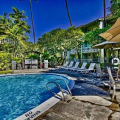 NAUTICAL THEME GARDEN VIEW STUDIO - KONA ISLANDER INN CONDOS condo