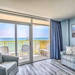 Ocean-View Balcony North Myrtle Beach Condo!