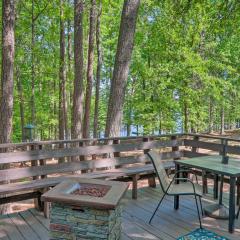 Quaint Tignall Cabin with Deck and Private Dock!