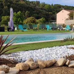 Villa 3 ch, 6/8p, avec piscine Luberon, Provence