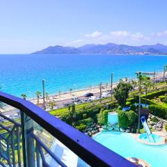 Appartement 607, vue mer, 4 personnes By Palmazur Vacances