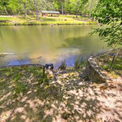 Riverfront Cabin with Wraparound Decks and Fire Pit!