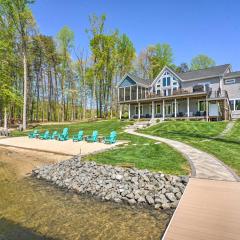 Waterfront Lake Anna Home with Dock, Beach and Kayaks!
