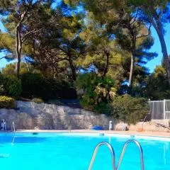 T1 avec Piscine à 300m des Plages pour 4 personnes - Résidence SAINT ELME