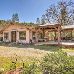 Gorgeous Oakhurst Retreat with Swimming Hole!
