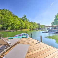 Lakefront Townville Gem with Boat Dock and Kayaks