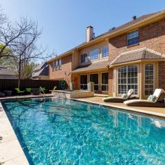 Summer Deal! Elegant Executive Retreat with Pool in Plano, Toyota Stadium Frisco, FC Dallas