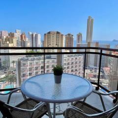 Seaview apartment with pool at Torremar