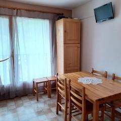 2 pièces + cabine avec balcon et kitchenette équipée - FR-1-573-56