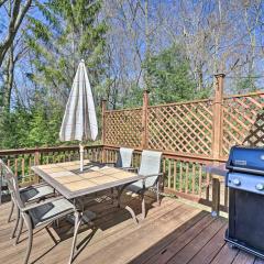 Pocono Mountain Home with Large Deck and Beach Access!