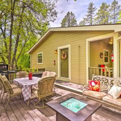 Creekside Cabin in Payson with Furnished Deck and BBQ!