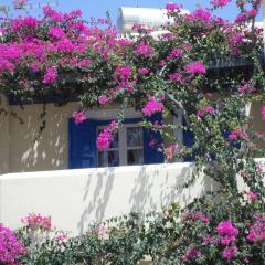 Santorious Flower Covered Apartment