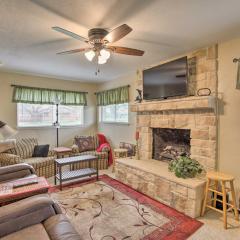 Home 1 Mi to University of Texas Relax Fireside!