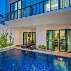 VILLA HAU |3 Bedroom Private Pool Villa | Walkable distance to Naiharn beach | Rooftop terrace