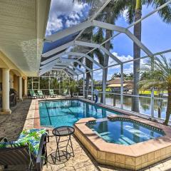 3 Mi to Downtown Cape Coral Canal-Front Villa