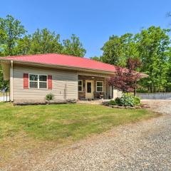 Peaceful Home with Patio Near Greers Ferry Lake