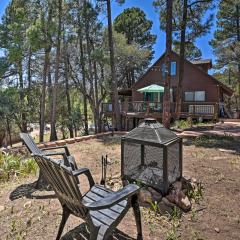 Pet-Friendly Pine Cabin with Deck and Game Room!