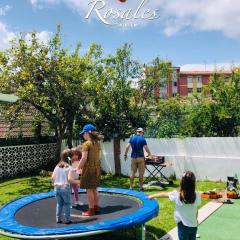 ROSALES Apartamento y jardín