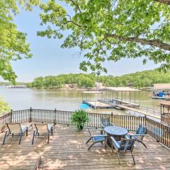 Waterfront Lake Ozark Pad Fishing and Boat Dock!