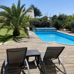 Villa de 5 chambres a Bretteville sur Ay a 400 m de la plage avec piscine privee jardin clos et wifi