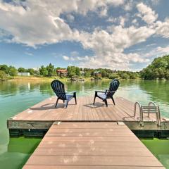 Sevierville Lake House with Deck and Foosball Table!