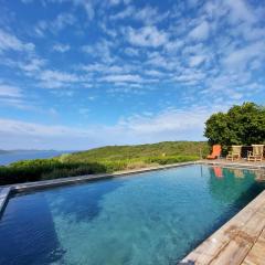 DINA-Piscine vue mer-Terrasse-Isolella