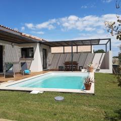 Inviting villa in Sainte Valiere with private pool