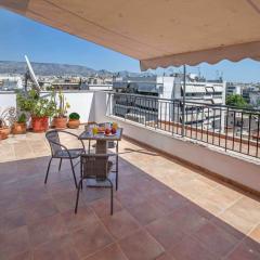 Rooftop apartment with great veranda