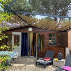 Chalet des oliviers avec climatisation