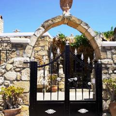 Traditional Creta stone house in serenity village