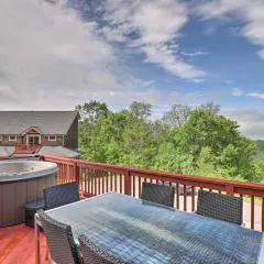 Roomy Mars Hill Townhome with Deck and Mtn Views!