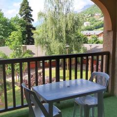 Beautiful studio with balcony in Briançon