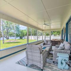 Riverview Homosassa Escape with Dock and Lanai!