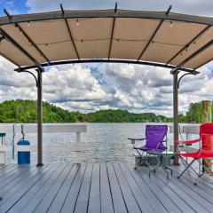 Paradise Lakehouse with Dock and Water Views!