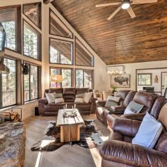 Sunny Cabin with Poker Room and Wraparound Deck!