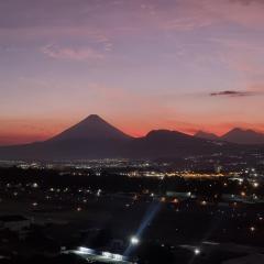 Amazing Volcano Views in front of airport